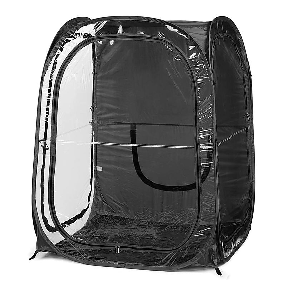Weather Pod - RTB-TMPXXL-BLK - Under the Weather Polyester Chair Tent Pop-Up Tent 5 Ft. H X 4 Ft. W X 4 Ft. L