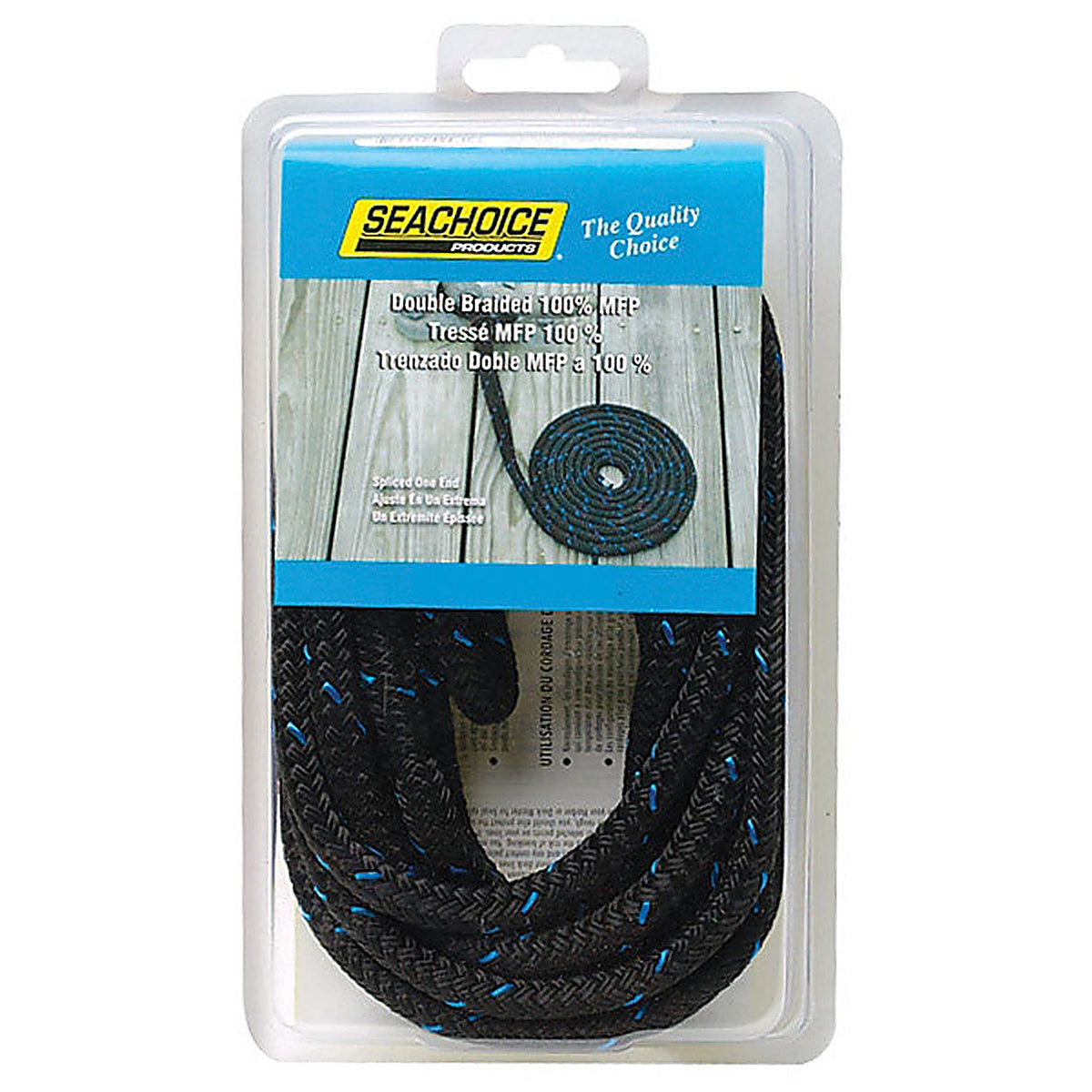 Seachoice 42431 Black Polypropylene Line Dock