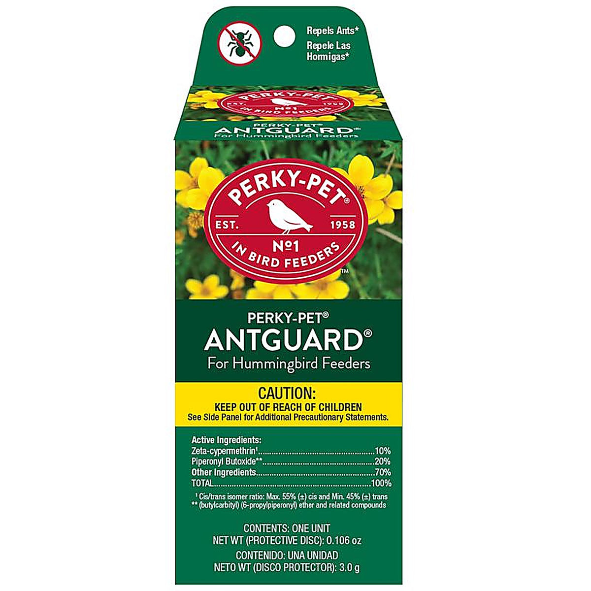 Perky-Pet 245L 4.5 in. H x 2.37 in. W x 2.37 in. D Ant Moat