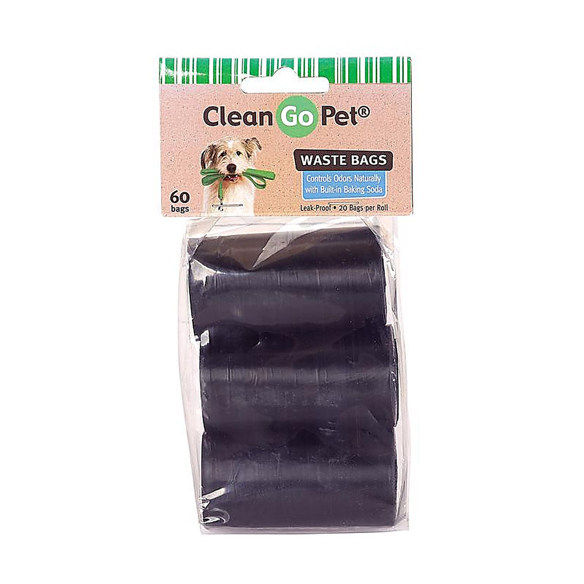 Clean Go Pet - ZW8111 03 17 - Plastic Disposable Pet Waste Bags 3 Pack