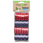 Clean Go Pet - ZW9527 08 - Plastic Disposable Pet Waste Bags 8 Pack