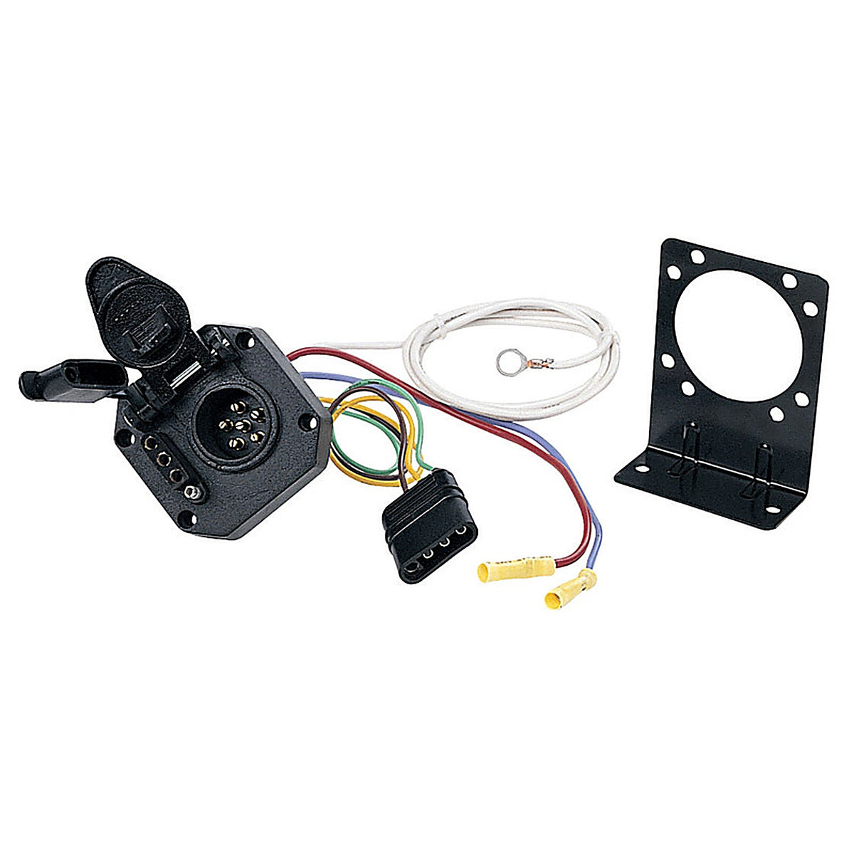 Hopkins 47175 6 Round to 4 Flat Multi-Tow Adapter