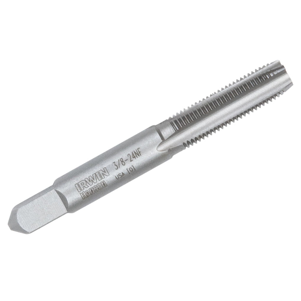 Irwin Hanson 8136 3/8in. 24 NF Fractional Plug Tap, Carded