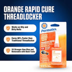 Permatex - 25251 - Right Stuff Orange Threadlocker Gel 10 Ml