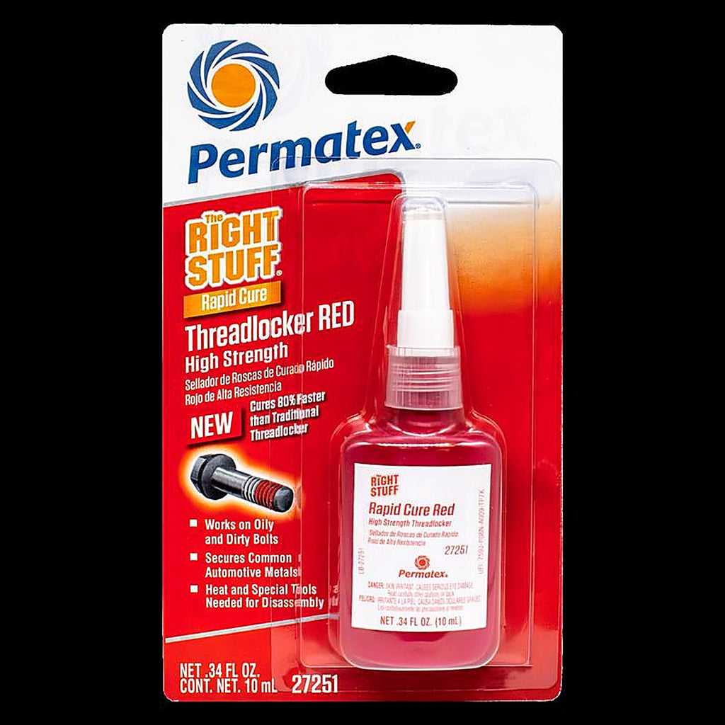 Permatex - 27251 - Right Stuff Red Threadlocker Gel 10 Ml