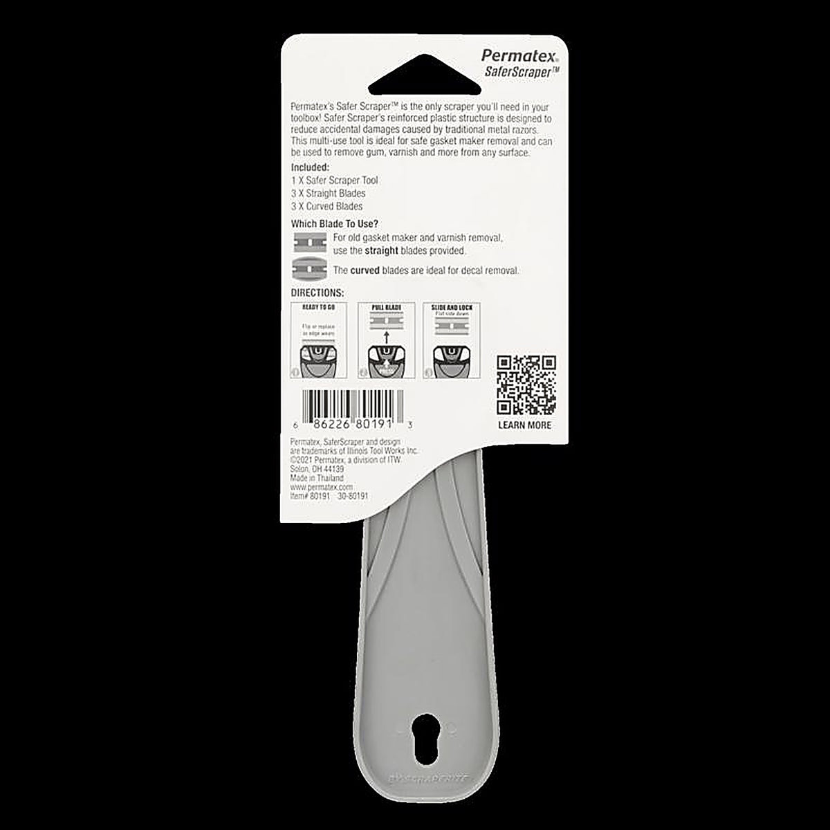 Permatex - 80191 - 1 Piece All Purpose Scraper