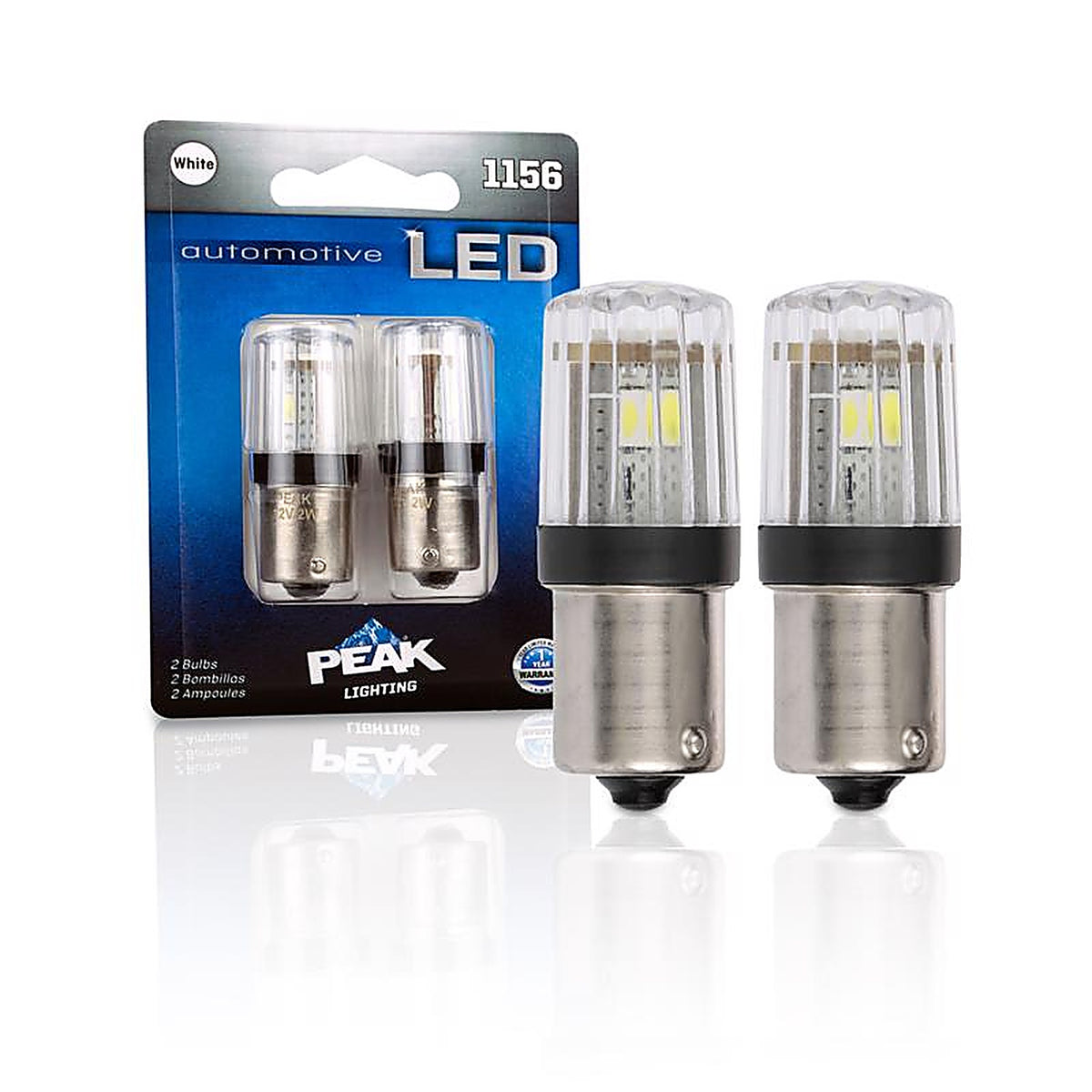 Peak - 1156LED-2BPP - LED Forward Lighting Miniature Automotive Bulb 1156