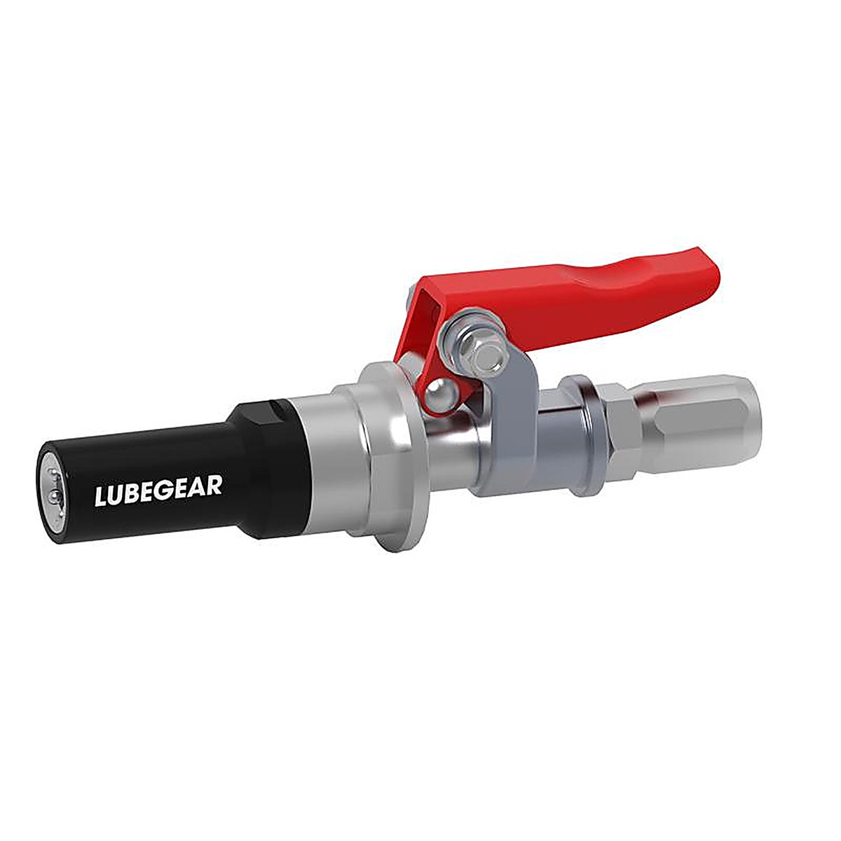 Lubegear - LG850 - Professional Locking Straight Grease Gun Coupler 1 Pack