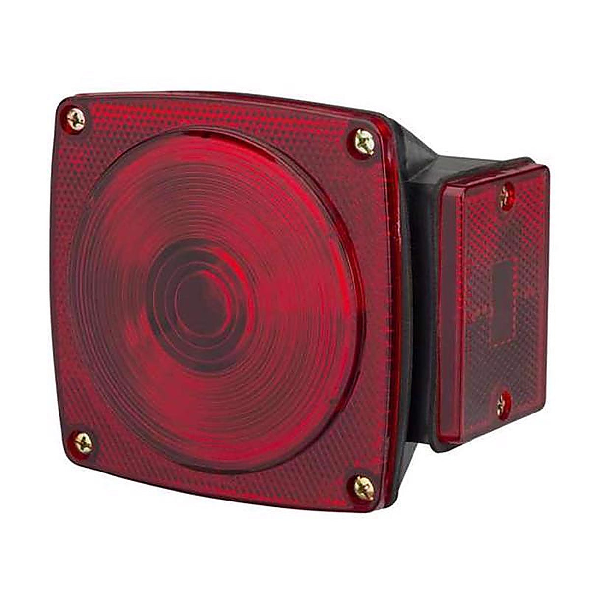 TowSmart - 1435 - Red Square Stop/Tail/Turn Light