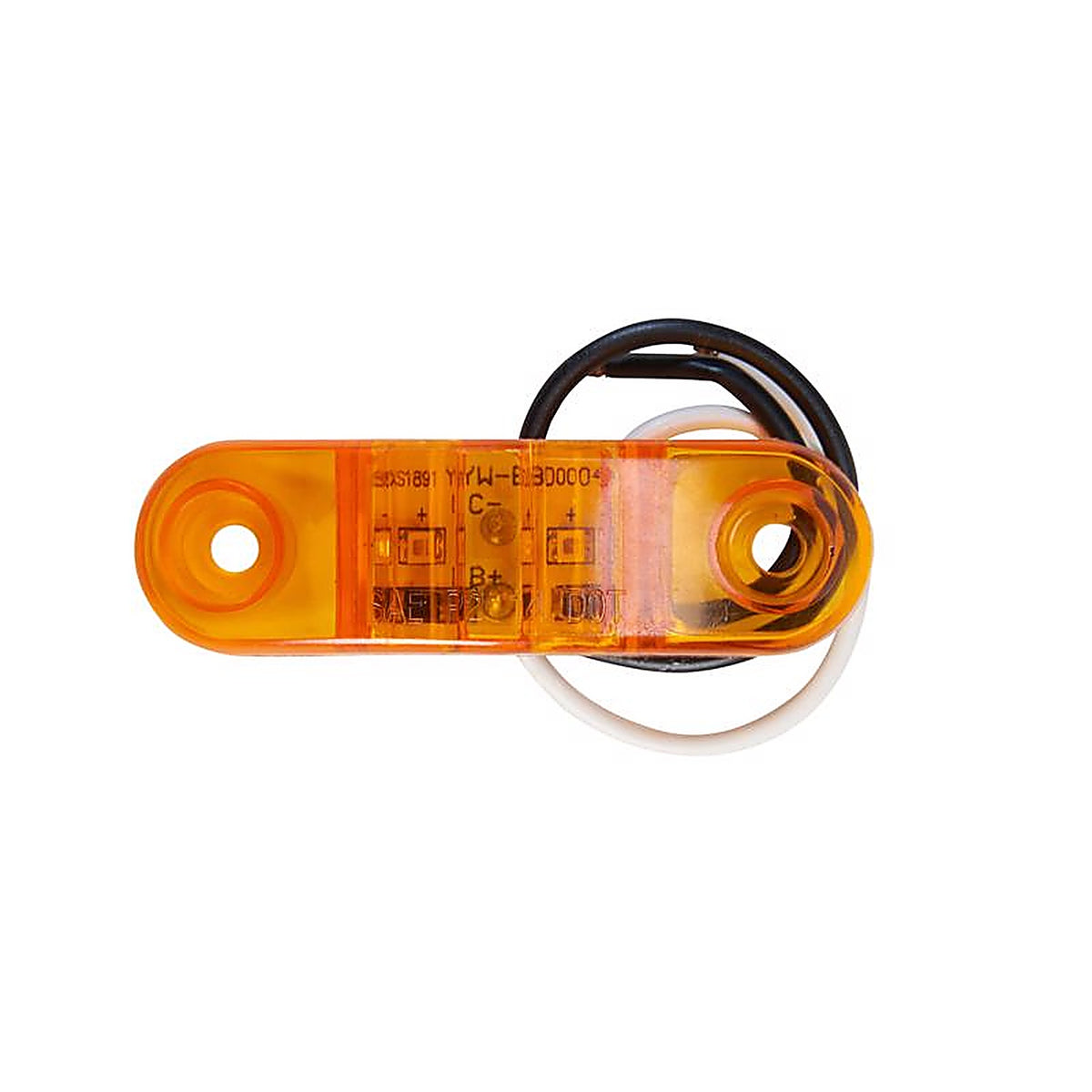 TowSmart - 2426 - Amber Oval Clearance/Side Marker LED Light