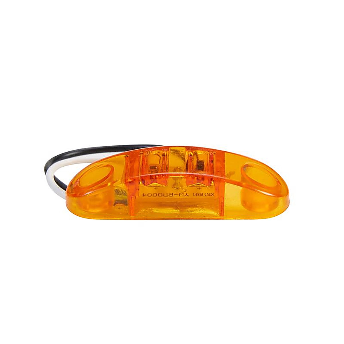 TowSmart - 2426 - Amber Oval Clearance/Side Marker LED Light