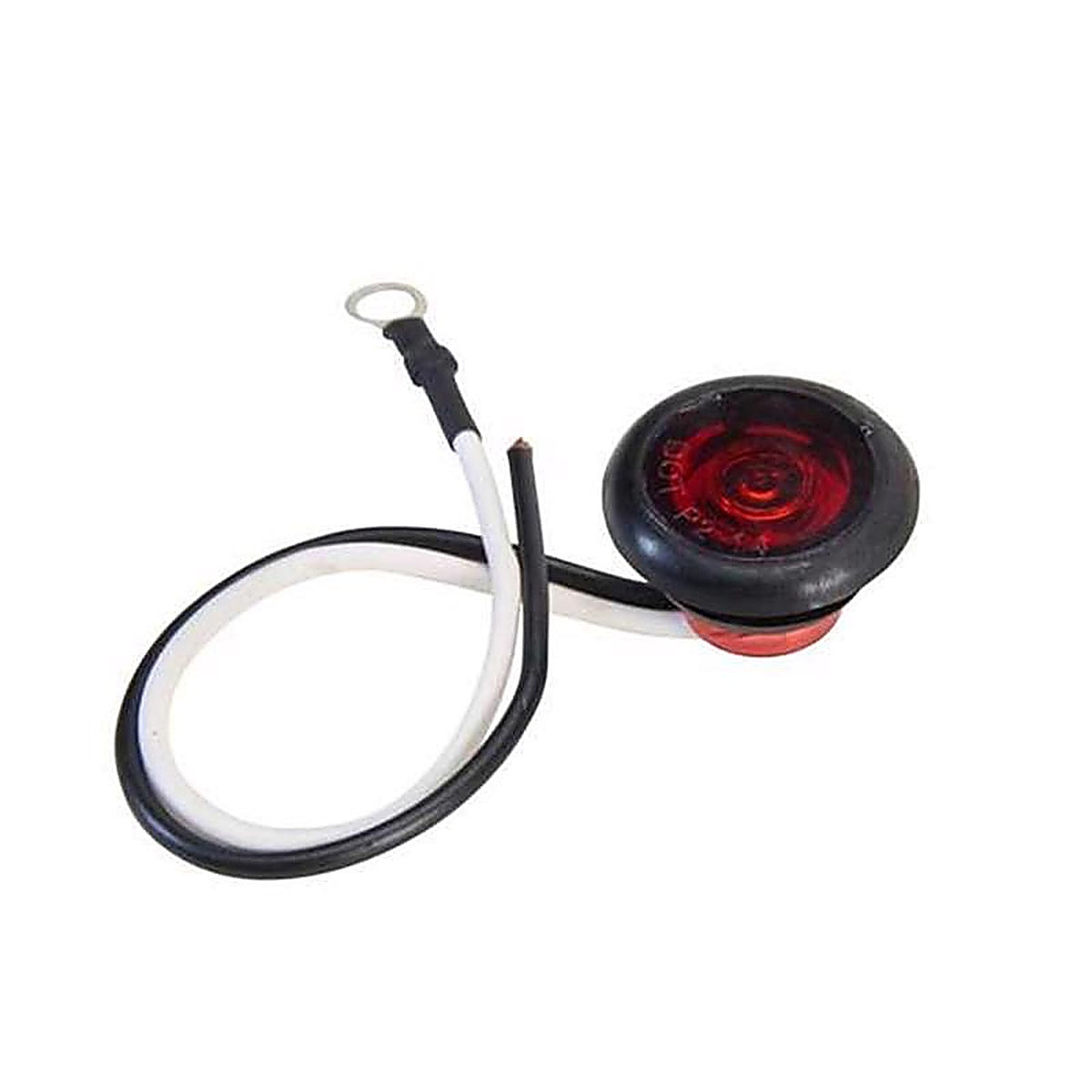 TowSmart - 2404 - Red Round Clearance/Side Marker LED Light