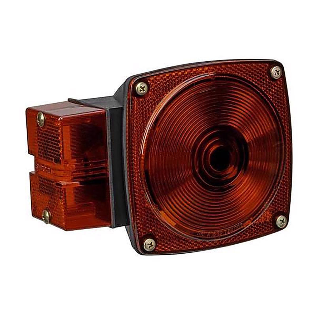 TowSmart - 1424 - Red Square License/Stop/Tail/Turn Combination Tail Light