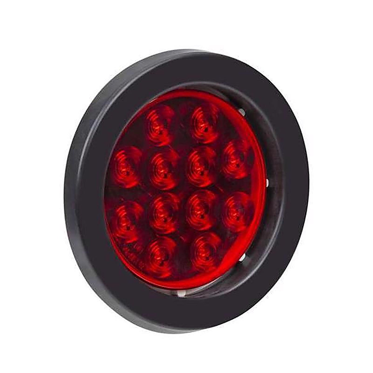 TowSmart - 1354 - Red Round License/Stop/Tail/Turn Combination Tail Light