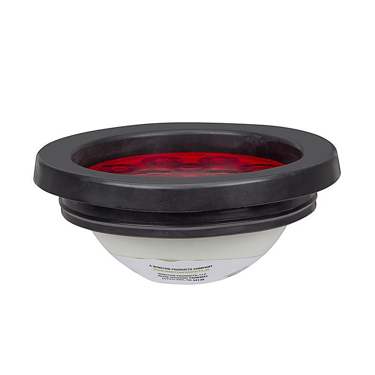 TowSmart - 1354 - Red Round License/Stop/Tail/Turn Combination Tail Light