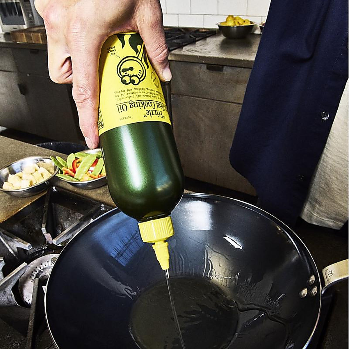Graza - D1-FZL750 - Frizzle High Heat Oil 750 Ml Bottle