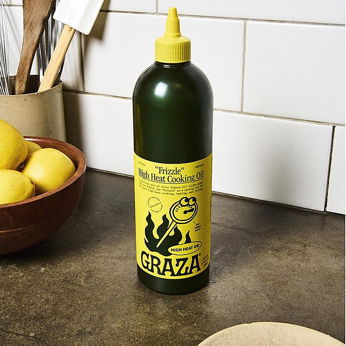 Graza - D1-FZL750 - Frizzle High Heat Oil 750 Ml Bottle