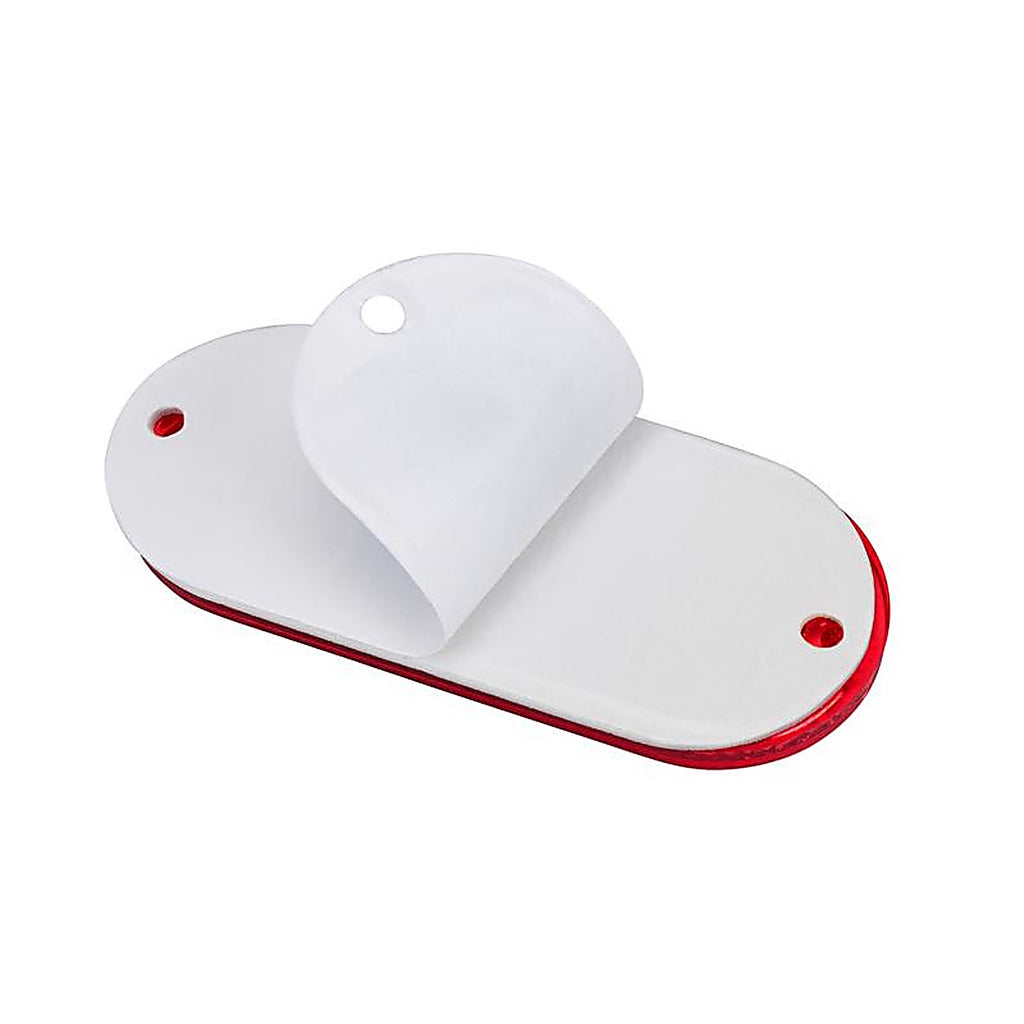TowSmart - 1461 - Red Oval Marker Reflector
