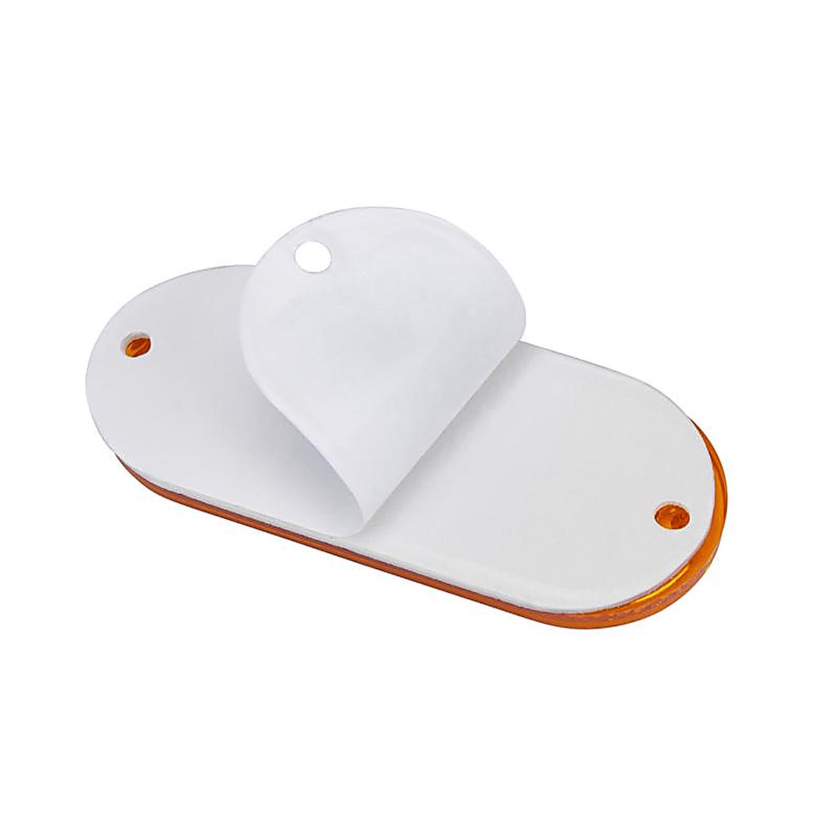 TowSmart - 1465 - Amber Oval Marker Reflector