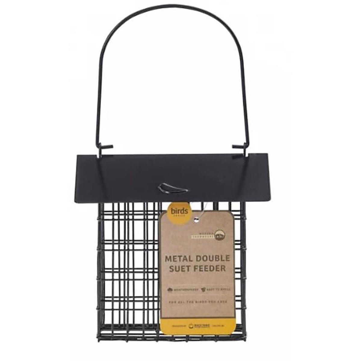 Birds Choice - MFDSBK - Metal Double Suet Bird Feeder