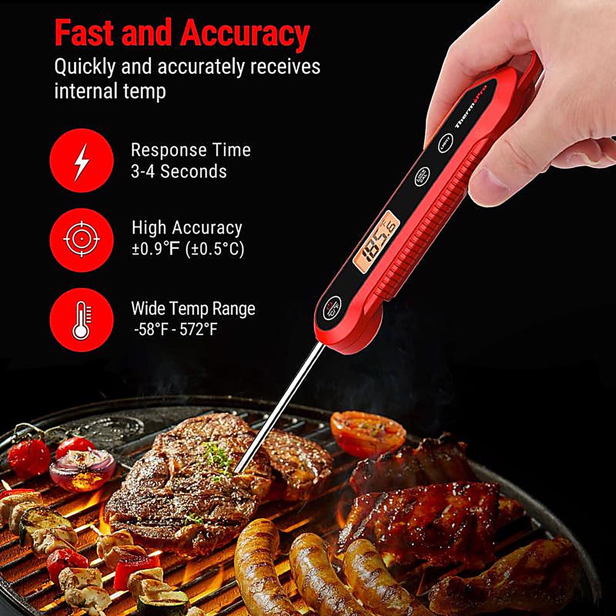 Thermopro - TP03HW - Grill/Meat Thermometer