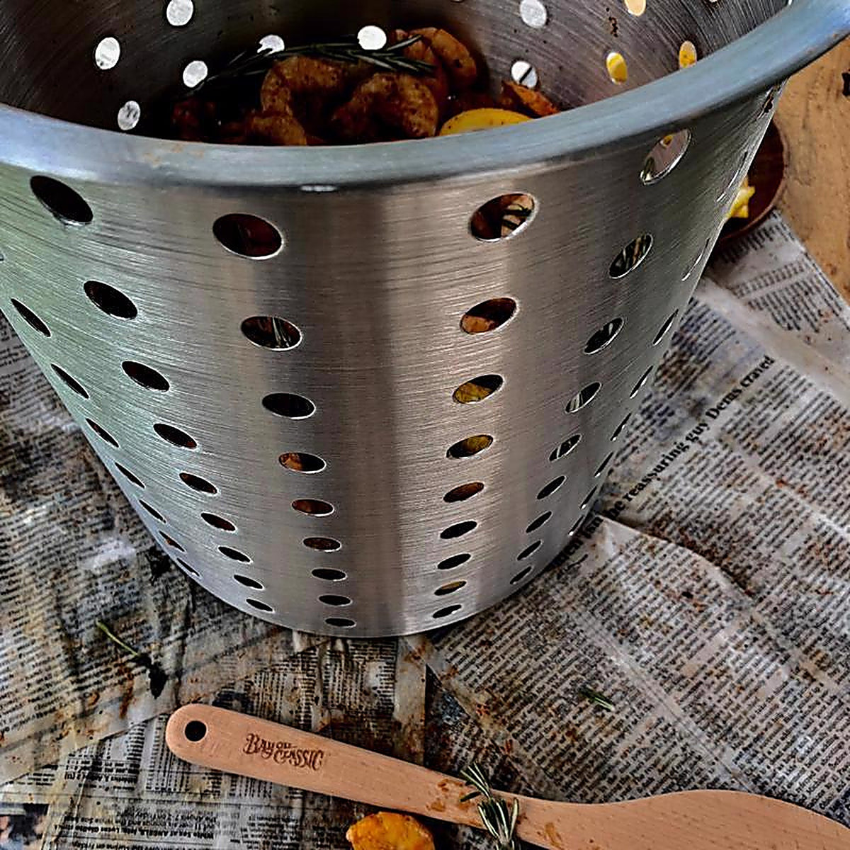 Bayou B300 Grill Basket 30 qt. 11 in. L x 11 in. W
