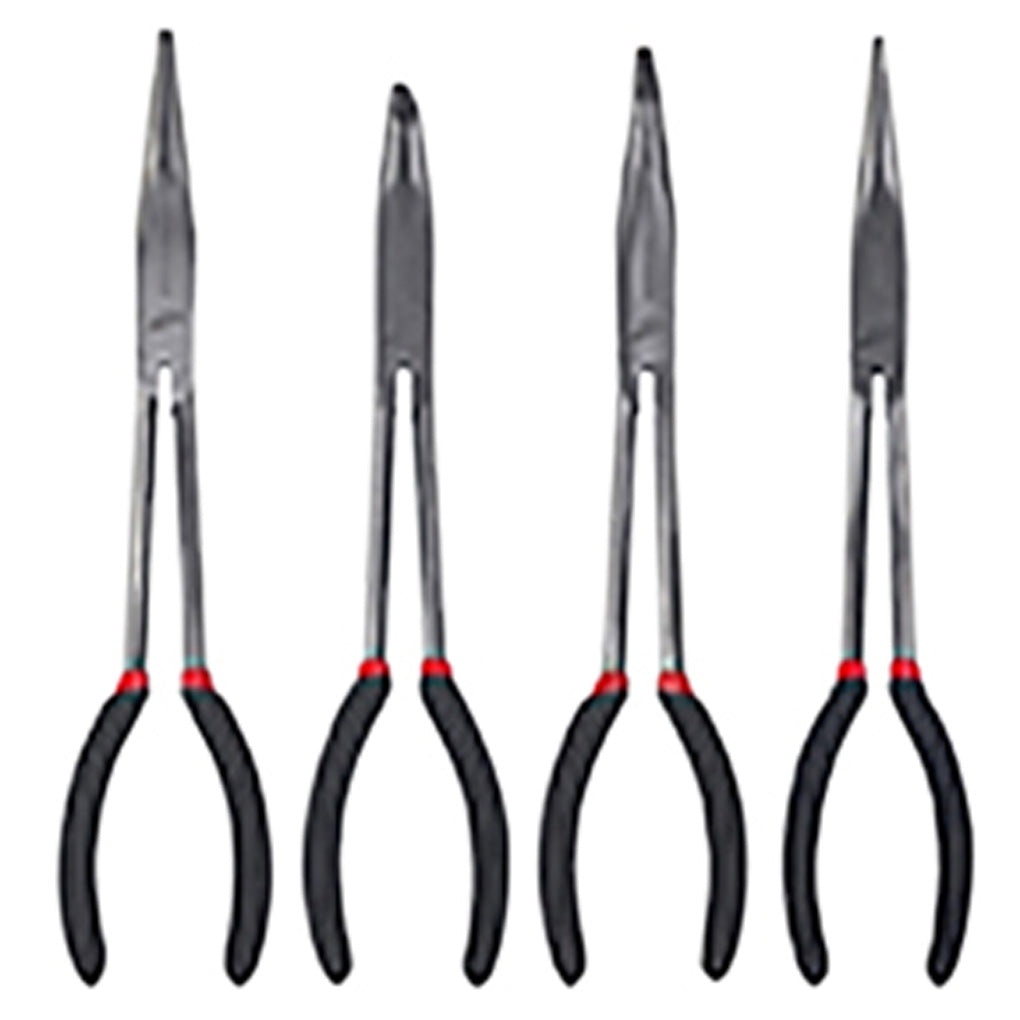 ATD - 814 - Long 11 Needle Nose Pliers Set, 4 Piece