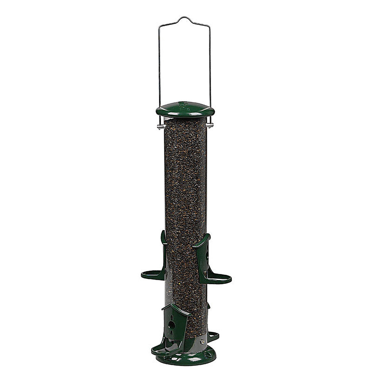 Audubon NATUBE1 Finch 1.5 lb. Metal Thistle Tube Bird Feeder 4 ports