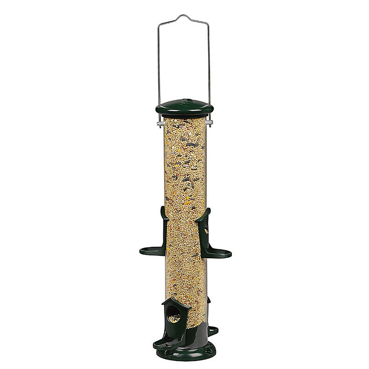 Audubon NATUBE2 Wild Bird 2 lb. Metal Tube Bird Feeder 4 ports