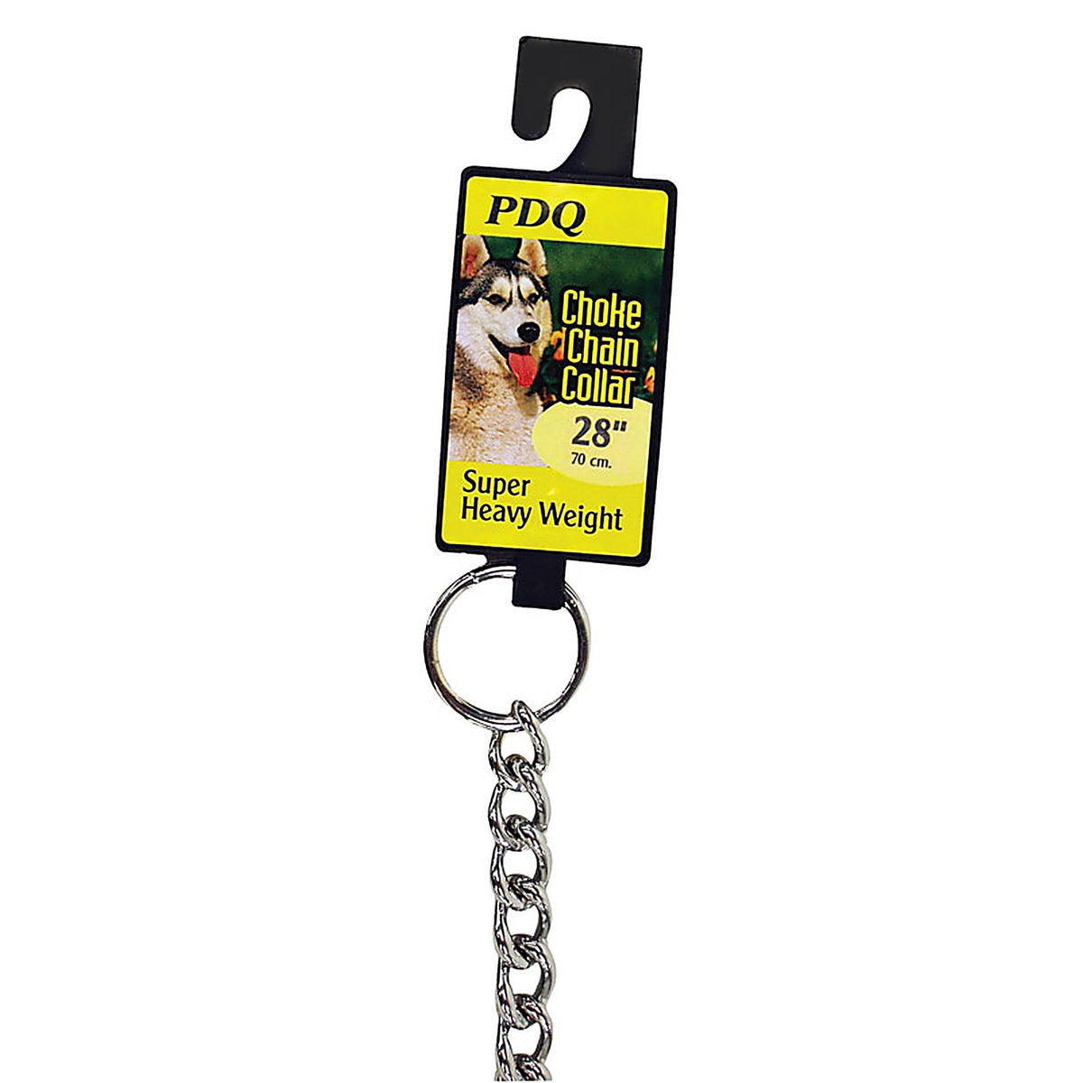 Boss Pet 12628 Silver Steel Dog Choke Chain Collar Large/X-Large