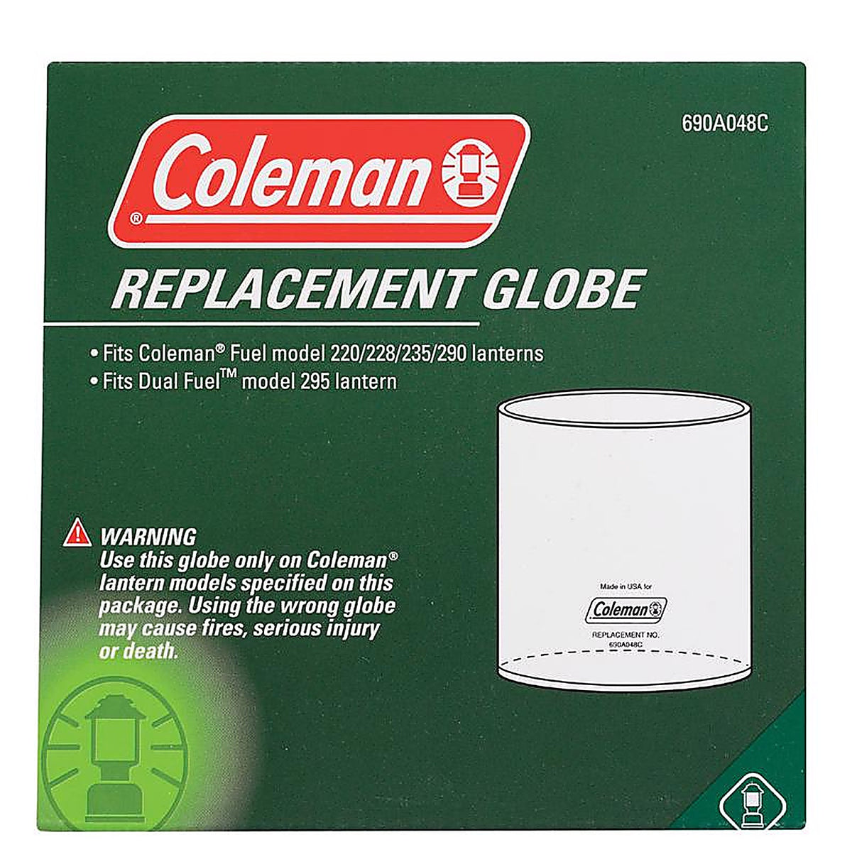 Coleman - 2000026613 - Clear Lantern Globe