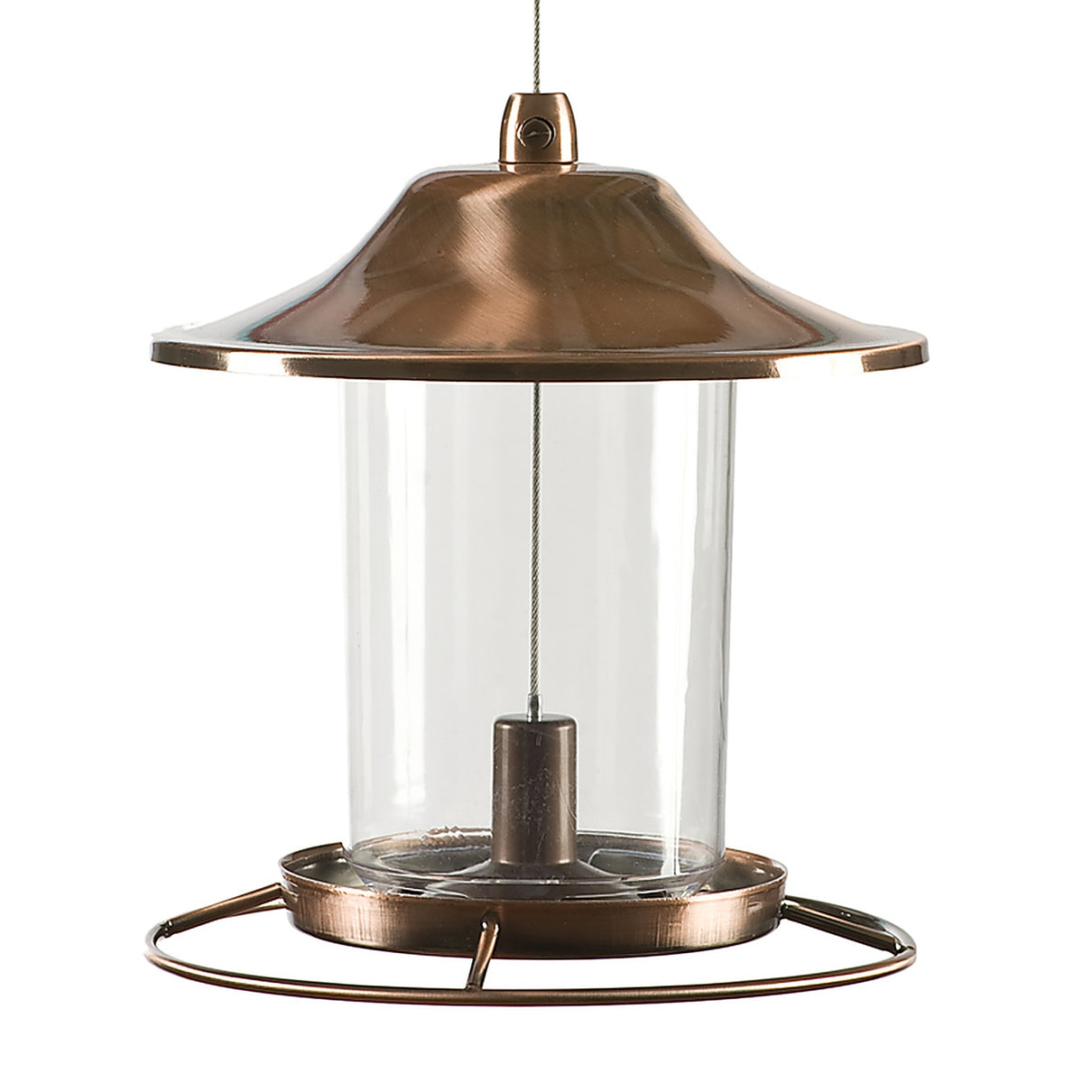 Perky-Pet 312C Wild Bird 2 lb. Copper Bird Feeder 1 ports