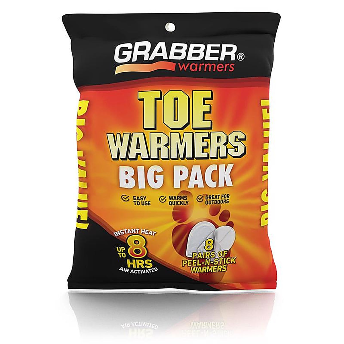 Grabber Warmers - G802240 - Toe Warmer 1 Pack