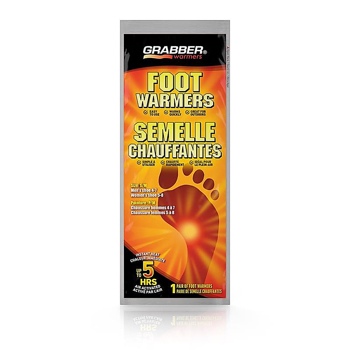 Grabber Warmers - FWSMES - Foot Warmer 2 Pack