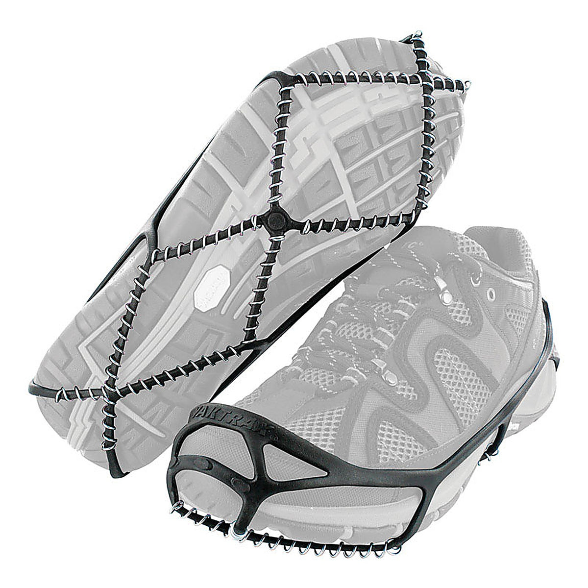 Yaktrax - 08601 - Walk Unisex Poly Elastomer Blend/Steel Snow and Ice Traction Black S Waterproof 1 Pair