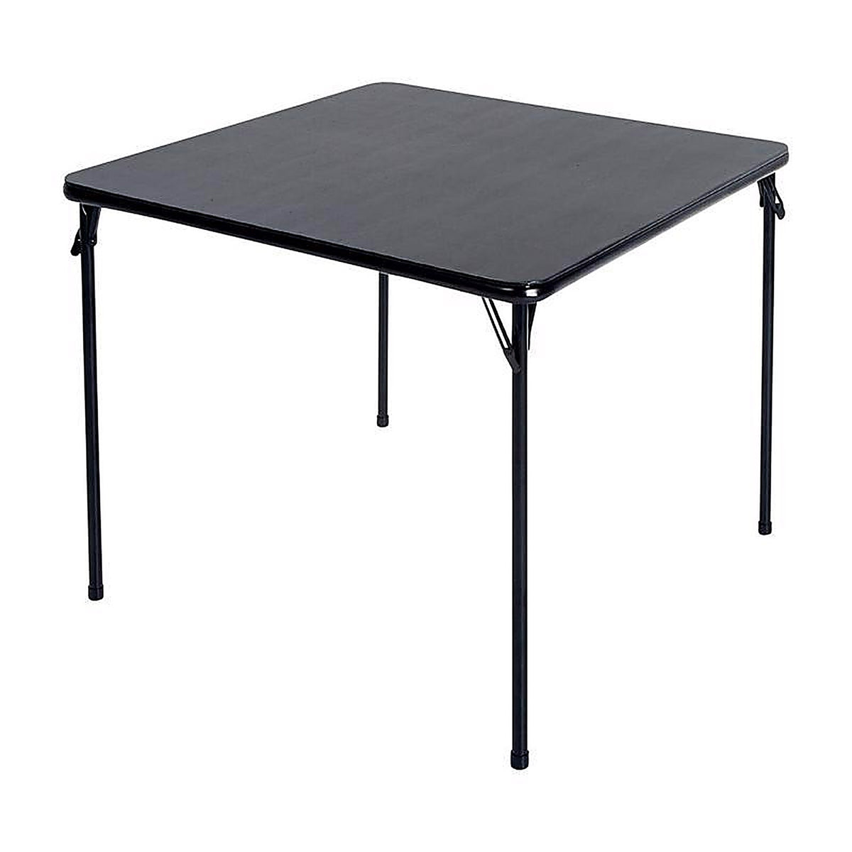 Cosco 14-619-BLK2 28 in. H x 34 in. W x 34 in. L Square Folding Table