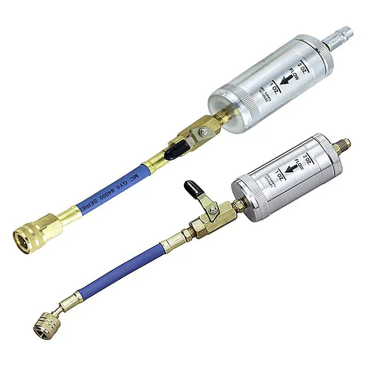 Mastercool 82374 13mm-M x 13mm-F Low-Side Coupler Easy Connect Oil Injector