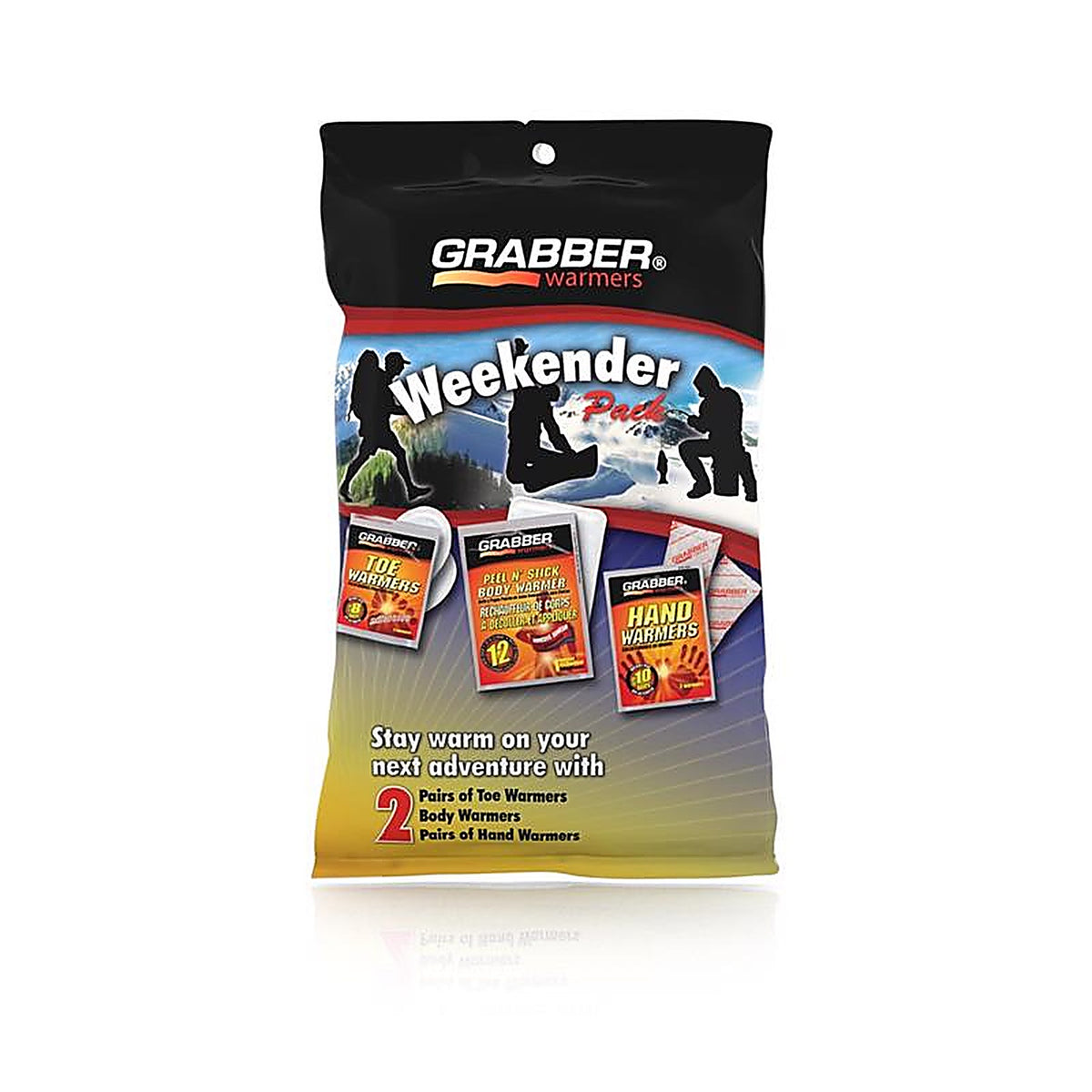 Grabber Warmers - WKNR324 - Weekender Pack Hand and Body Warmer Set