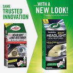 Turtle Wax - 54289 - Glass/Metal/Plastic Headlight Restorer Kit