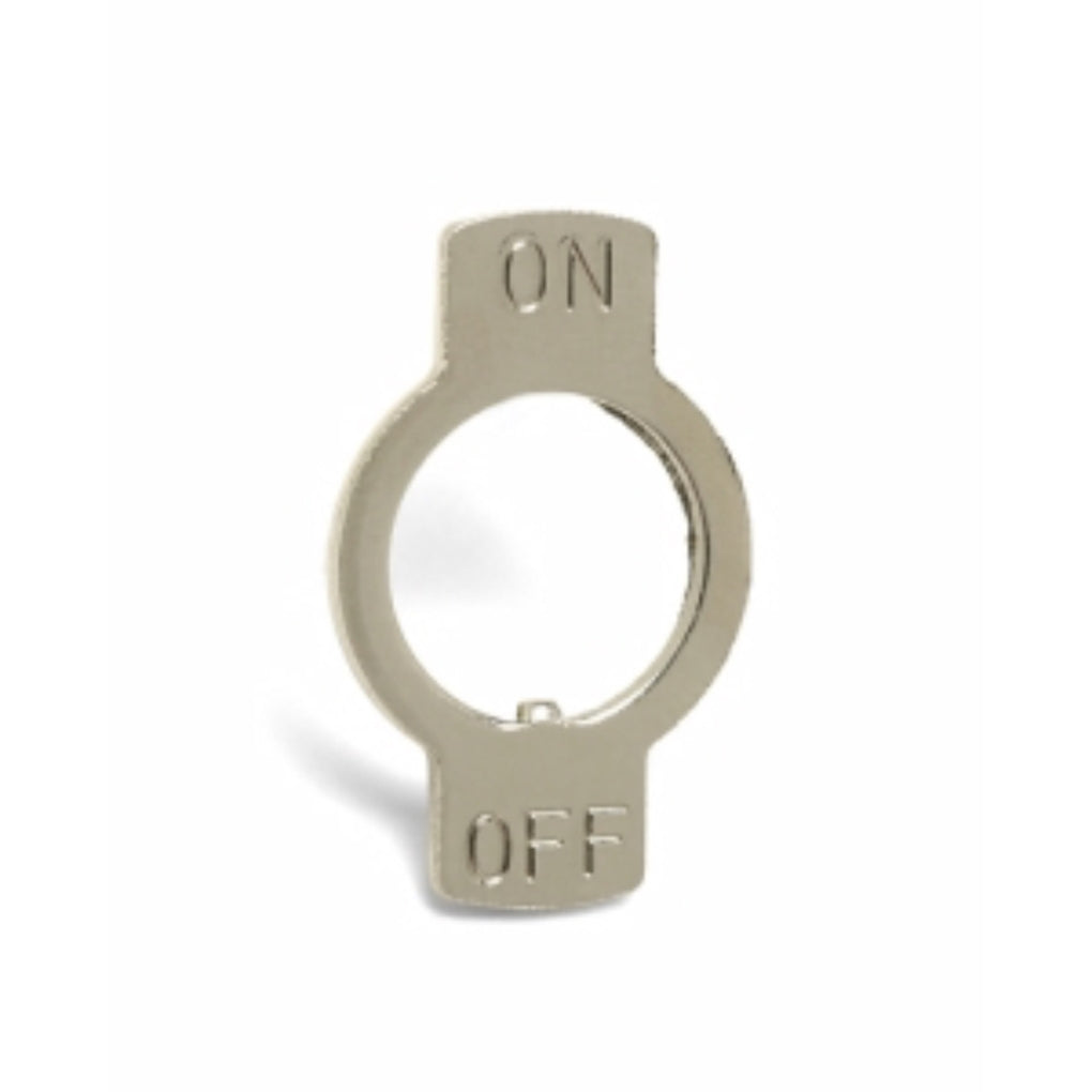 Cole Hersee 8250 Nickel-Plated Faceplate for Toggle Switches