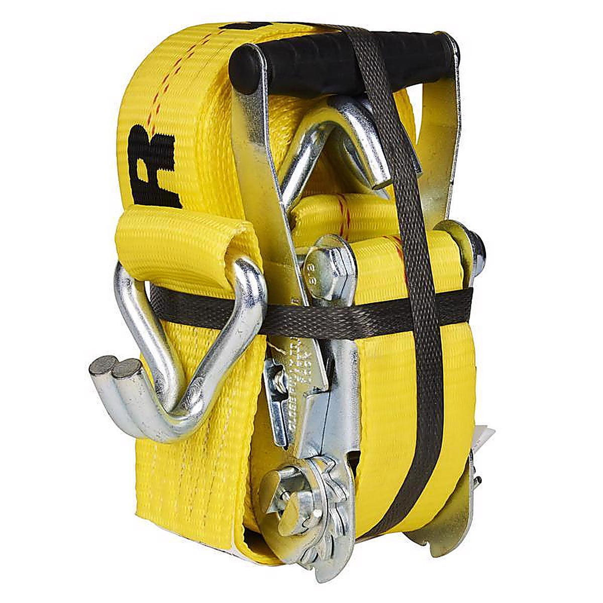 Keeper 4622 2 in. W x 27 ft. L Yellow Tie Down w/Ratchet 3333 lb. 1/Pack
