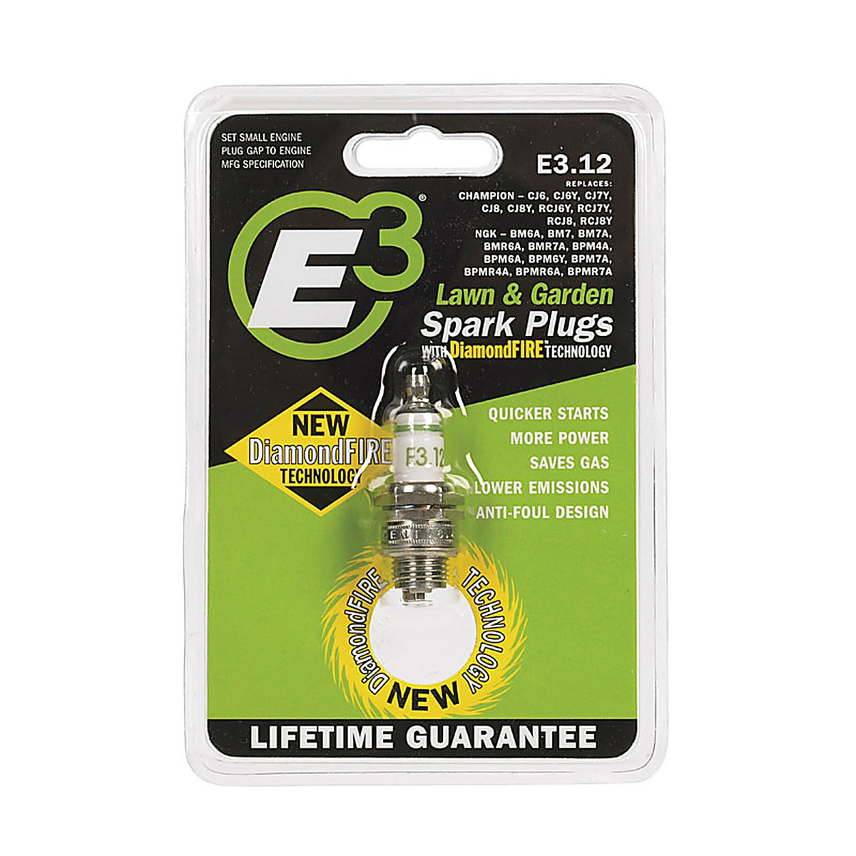 E3 - E3.12 - Lawn and Garden Spark Plug E3.12