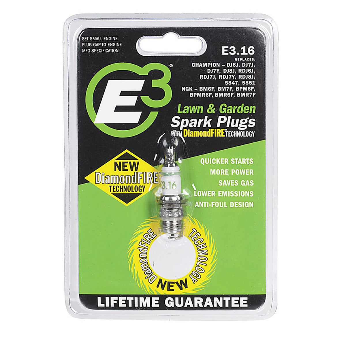 E3 - E3.16 - Lawn and Garden Spark Plug E3.16
