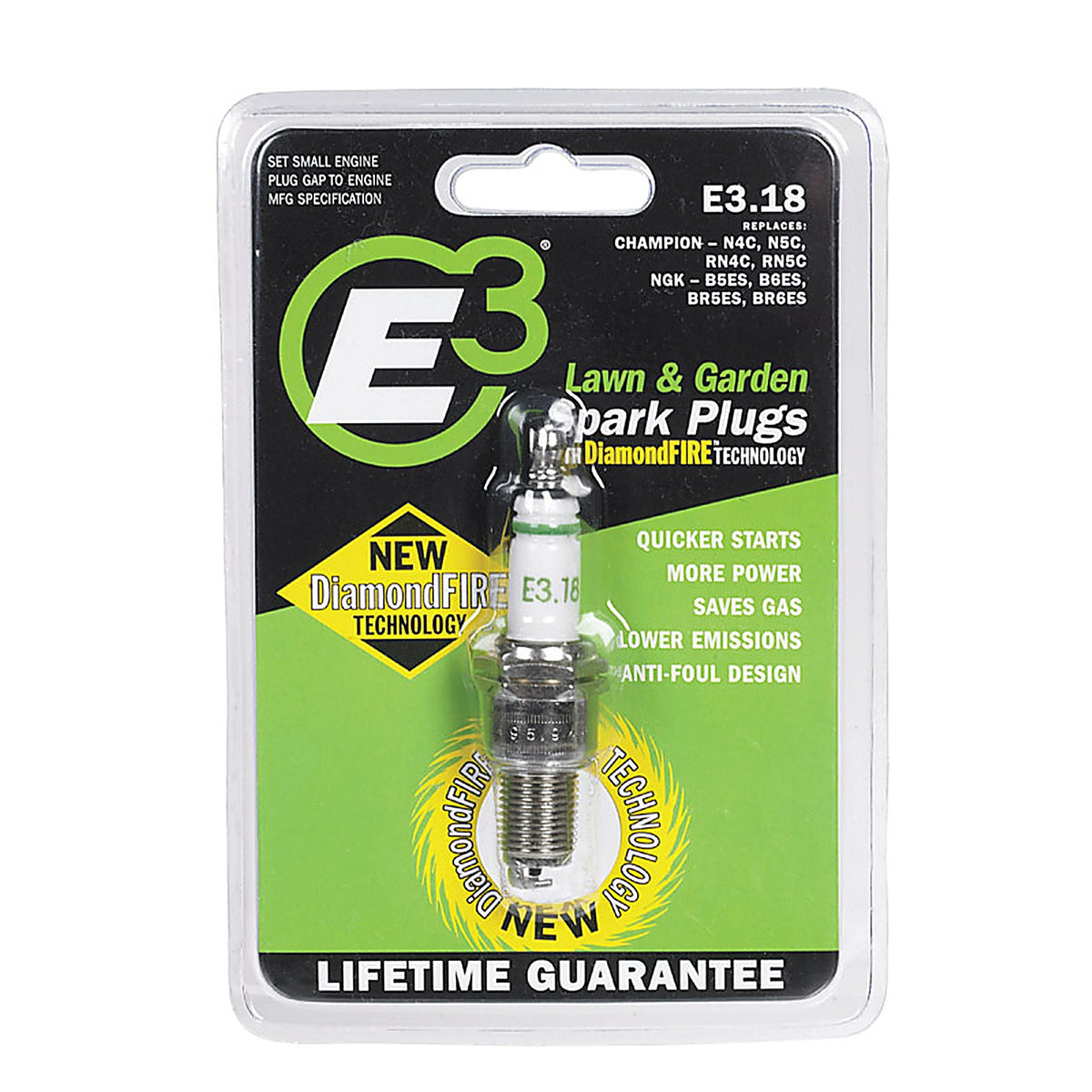 E3 - E3.18 - Lawn and Garden Spark Plug E3.18
