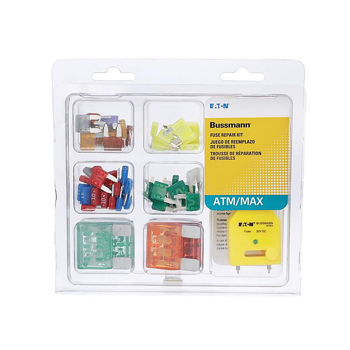 Bussmann NO.64 ATM/MAX Blade Fuse Assortment 64/Pack