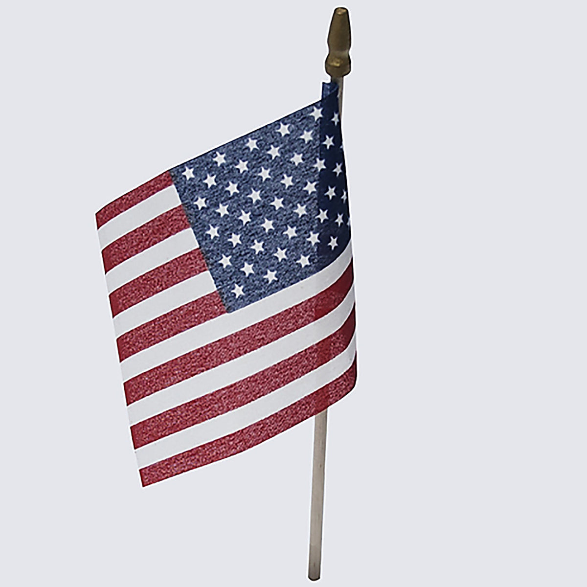 Valley Forge USE4D USA Stick Flag 4 in. H X 6 in. W