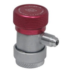 Mastercool 82834-E High-Side Manual R134a 1/4 FL-M x 16mm Quick Coupler
