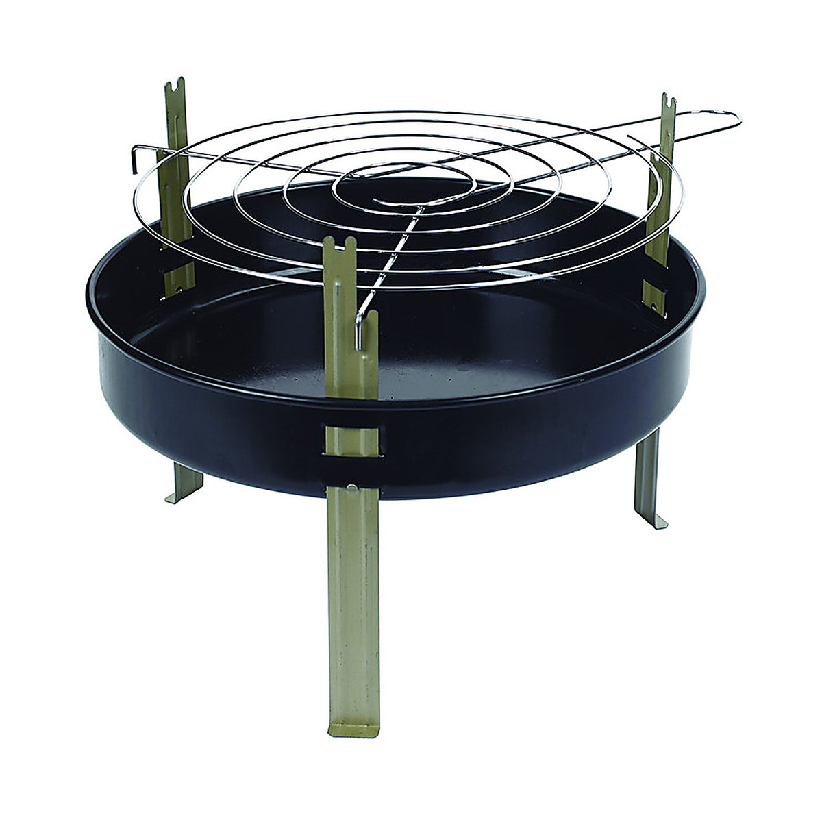 Marsh Allen - 5 - 12 In. Braizer Charcoal Grill Black
