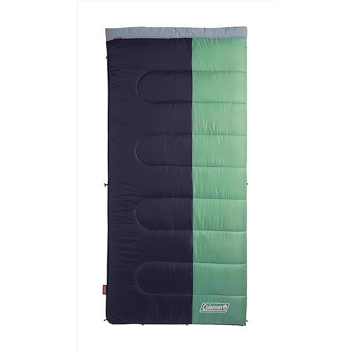Coleman - 2207119 - Biscayne Gray Sleeping Bag 3 In. H X 39 In. W X 81 In. L 1 Pack