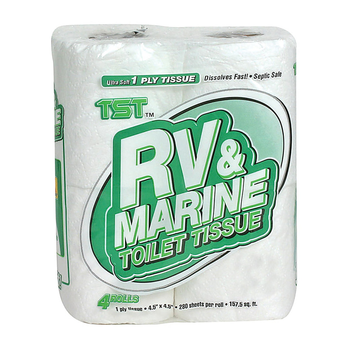 Camco 40275 TST RV and Marine Toilet Tissue 4/Pack